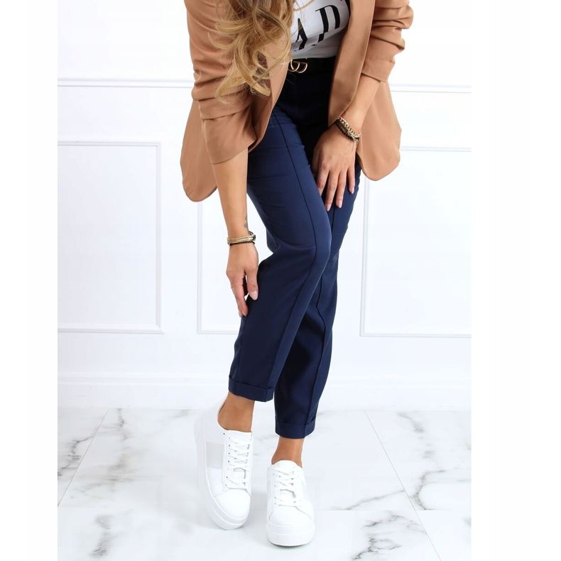 Tênis branco com sola alta LA133P Branco 1