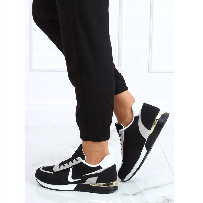 Tênis esportivos multicolor VL121P Preto vermelho multicolorido 2