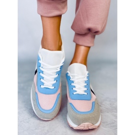 Tênis esportivos multicolor VL121P rosa multicolorido 1