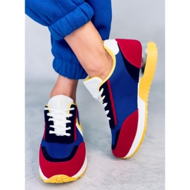 Tênis esportivos multicolor VL121P azul multicolorido 1 Tênis esportivos multicolor VL121P azul multicolorido 1