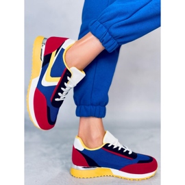 Tênis esportivos multicolor VL121P azul multicolorido 2 Tênis esportivos multicolor VL121P azul multicolorido 2