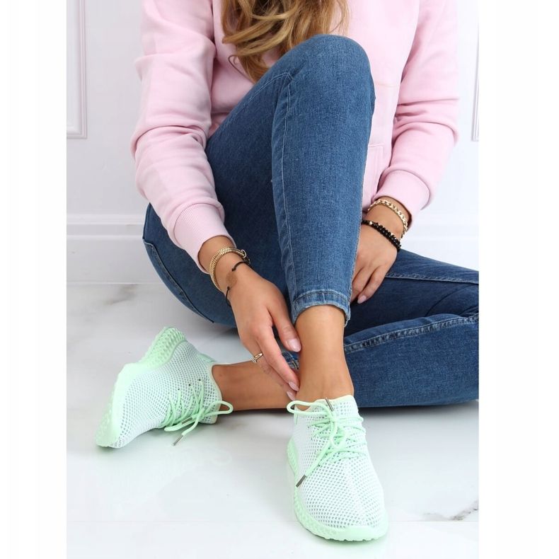 Mint NB392P meias verdes calçado desportivo 2