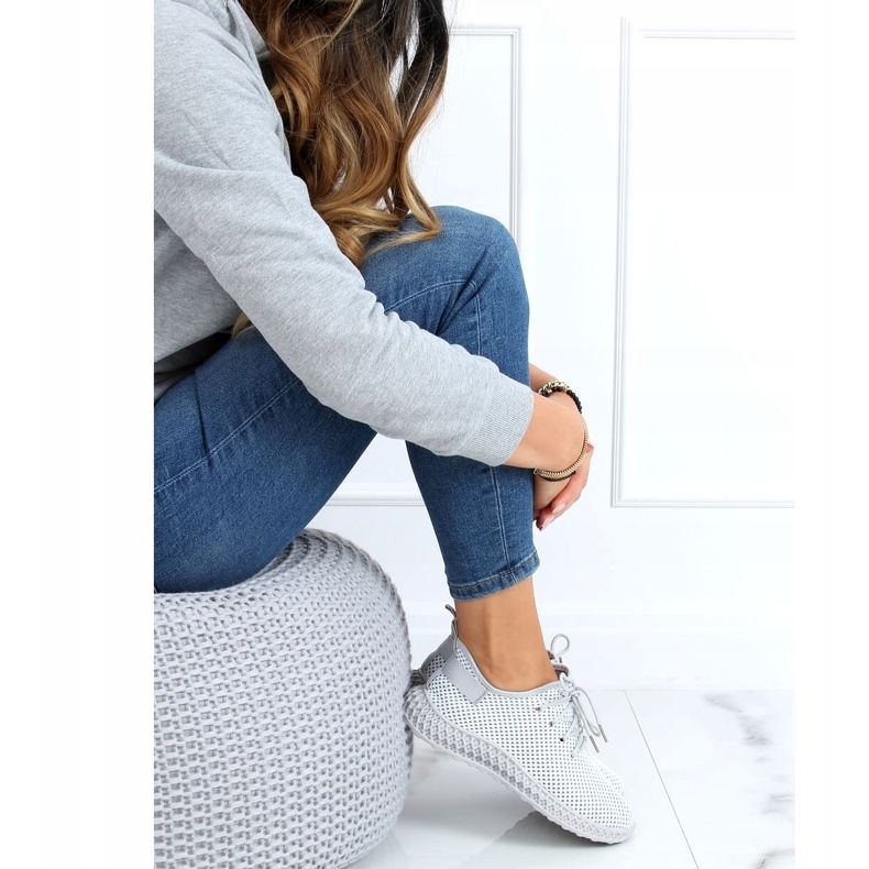 Cinza NB392P Meias cinza calçados esportivos 2