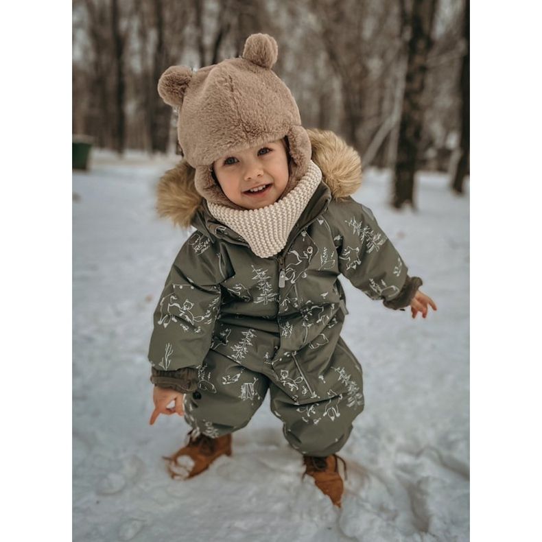 FRROCK Botas Trappers Infantis com zíper Camel Dexter castanho 1