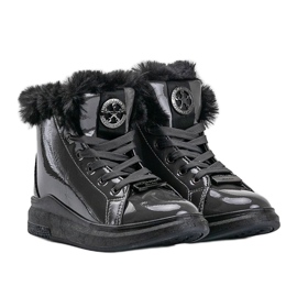 Botas cinza, botas Freemans isoladas 1