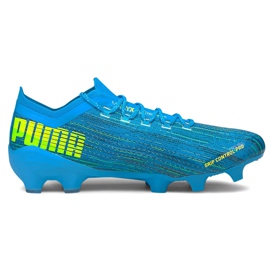 Chuteiras Puma Ultra 1.2 Fg Ag azul-amarelo 106299 01 1