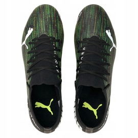 Chuteiras Puma Ultra 3.2 Fg Ag preto-verde 106300 02 1