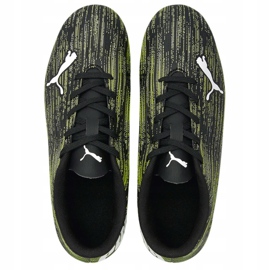 Chuteiras Puma Ultra 4.2 Fg Ag Junior preto-verde 106364 04 preto verde 1