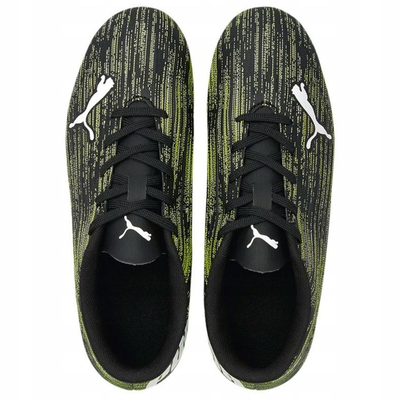 Chuteiras Puma Ultra 4.2 Fg Ag Junior preto-verde 106364 04 preto verde 1