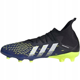 Chuteiras adidas Predator Freak.3 Fg preto e azul FY0610 1