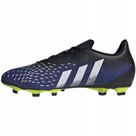 Chuteiras adidas Predator Freak.4 FxG azul marinho preto FY0625 preto, azul marinho 1