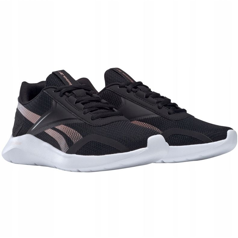 Sapatos femininos Reebok Energylux 2.0 preto S23826 branco 1