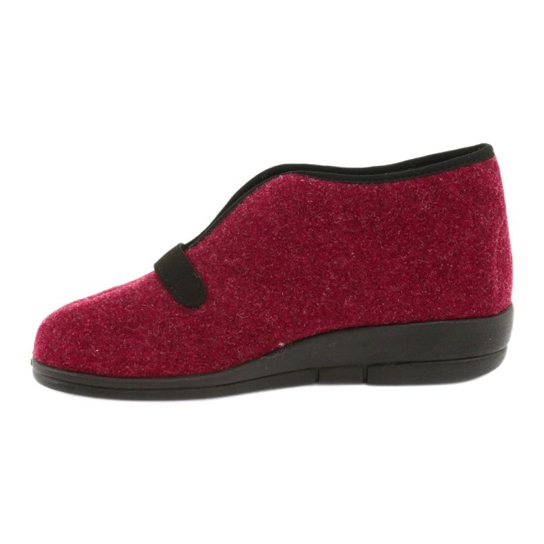 Sapatos femininos Befado pu 031D026 vermelho 3