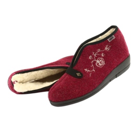 Sapatos femininos Befado pu 031D026 vermelho 6