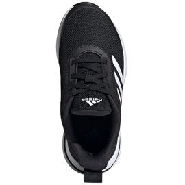 Sapatos infantis Adidas FortaRun K preto e branco FW3719 1