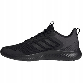 Sapatos masculinos Adidas Fluidstreet pretos FY8094 1