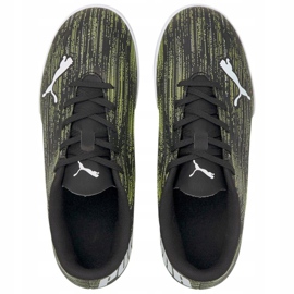 Chuteiras Puma Ultra 4.2 It Junior preto-verde-branco 106368 02 multicolorido 1