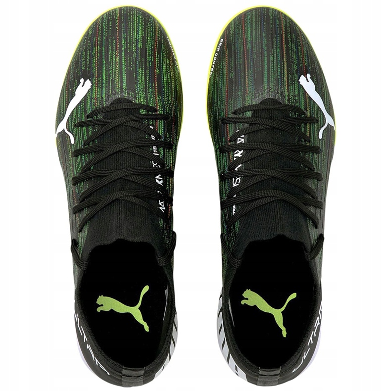 Chuteiras Puma Ultra 3.2 Tt preto-verde 106351 02 1