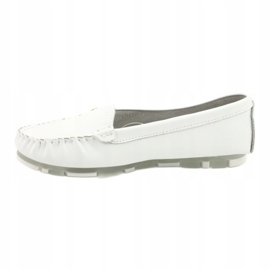 Mocassim feminino de couro Filippo DP2037 branco 1
