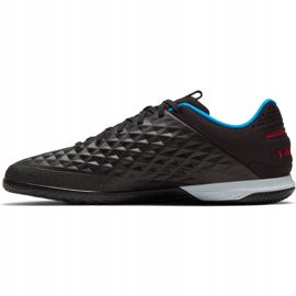 Chuteiras Nike React Tiempo Legend 8 Pro Ic pretas AT6134 090 preto preto 1