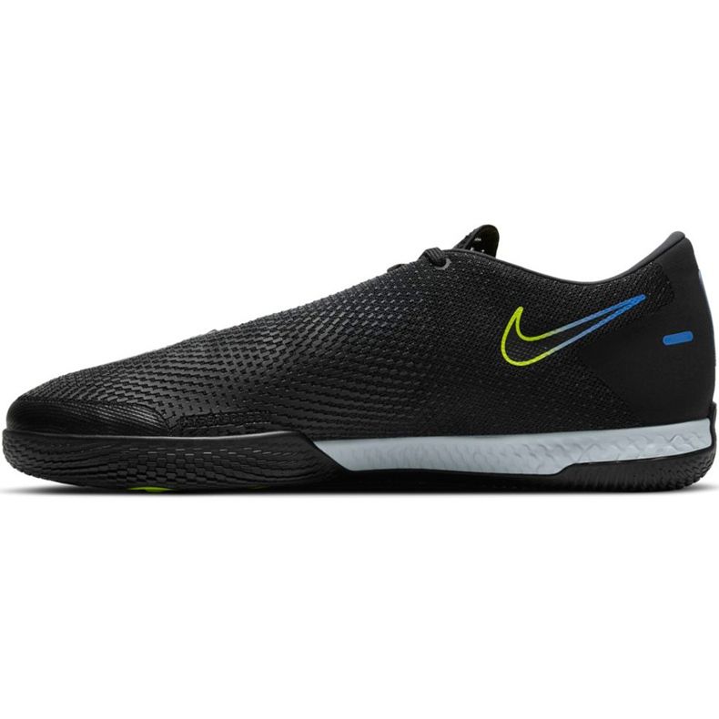 Chuteiras Nike React Phantom Gt Pro Ic pretas CK8463 090 preto preto 1