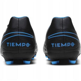 Chuteiras Nike Tiempo Legend 8 Club FG / MG Junior AT5881 090 preto preto 1