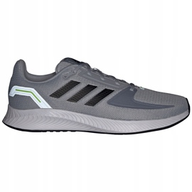 Sapatos masculinos Grey Adidas Runfalcon 2.0 FZ2804 cinza 1