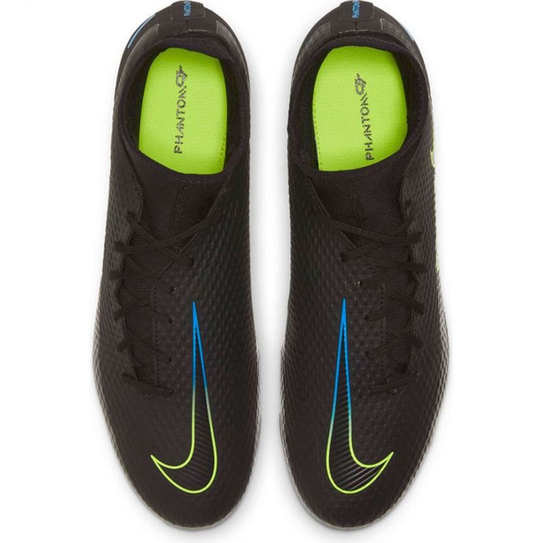 Chuteiras Nike Phantom Gt Academy Df FG / MG M CW6667-090 preto preto 1 Chuteiras Nike Phantom Gt Academy Df FG / MG M CW6667-090 preto preto 1