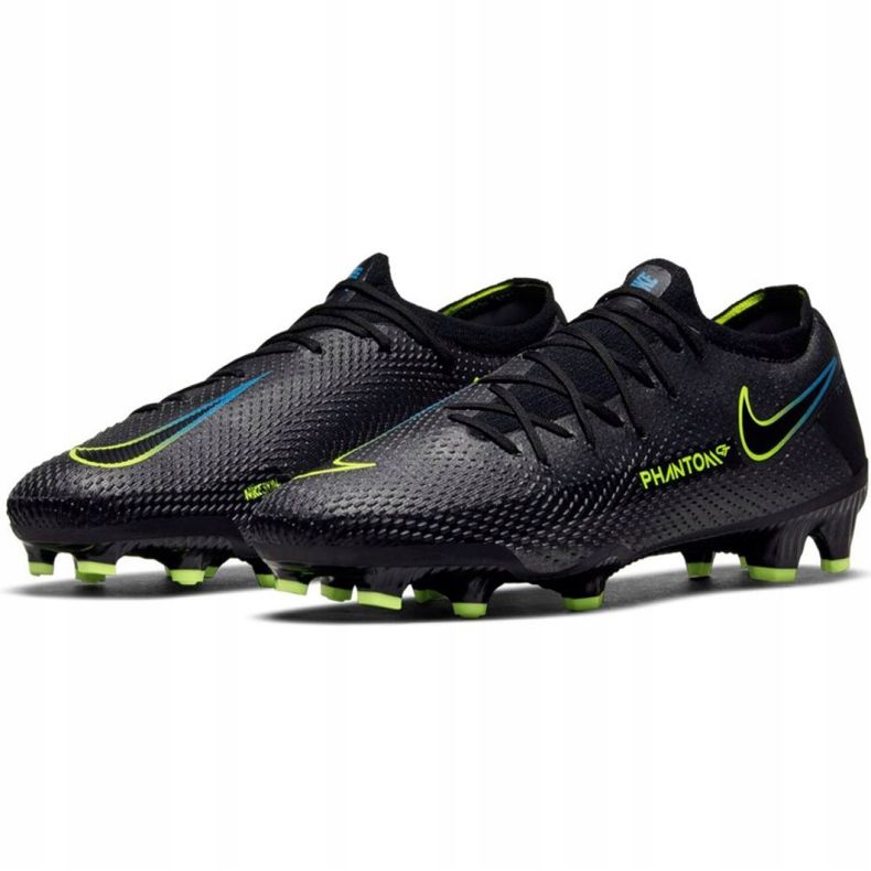 Chuteiras Nike Phantom Gt Pro Fg M CK8451-090 multicolorido preto 2