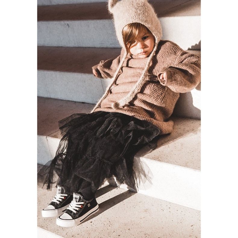 Tênis infantil clássico baixo Big Star HH374090 preto ['preto'] 1