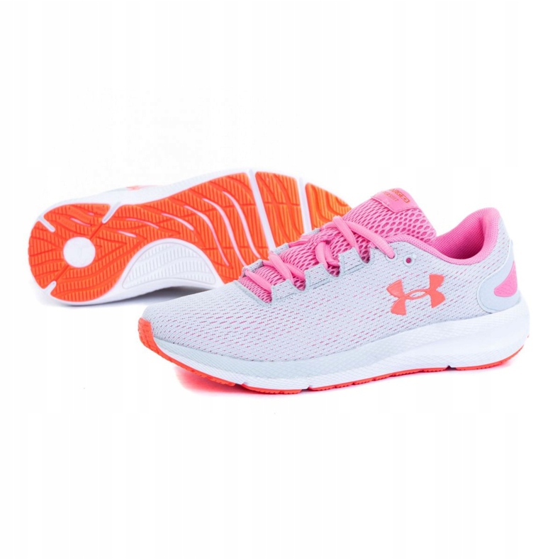 Under Armour W Charged Pursuit 2 W 3022 604-102 cinza 4