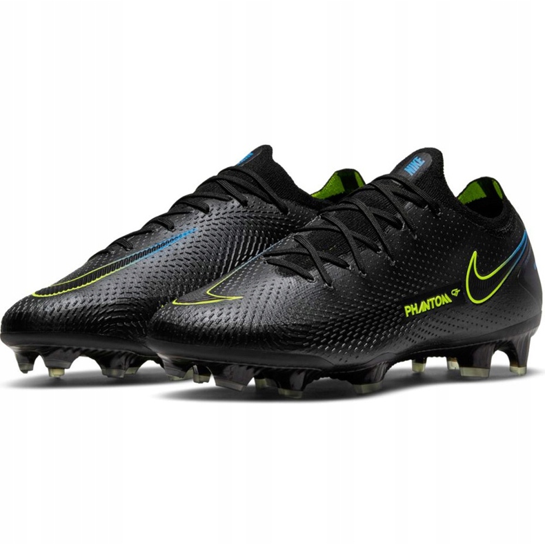 Chuteiras Nike Phantom Gt Elite Fg pretas CK8439 090 preto preto 1