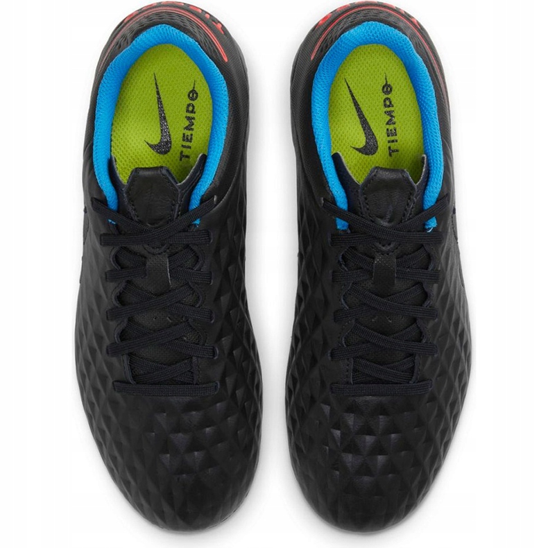 Chuteiras Nike Tiempo Legend 8 Academy FG / MG Junior AT5732 090 preto preto 1