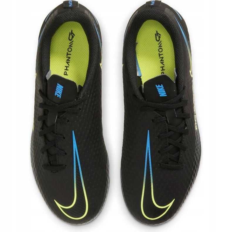 Chuteiras Nike Phantom Gt Academy FG / MG Junior CK8476 090 preto preto 1