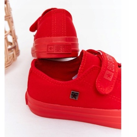 Tênis infantil com velcro Big Star FF374097 vermelho ['vermelho'] 1