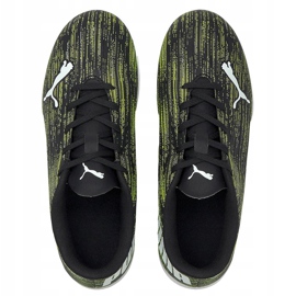Chuteiras Puma Ultra 4.2 Tt Junior preto-verde-branco 106367 02 1