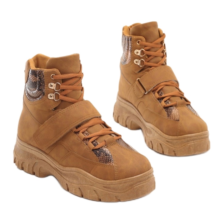 Vices Vícios 8482-68-camelo marrom multicolorido 4