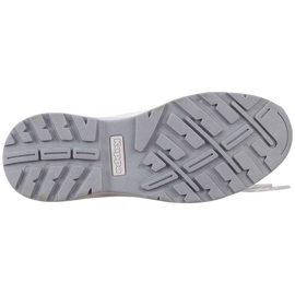 Sapatos femininos Kappa Mayen Standard branco-cinza 242898 1014 1