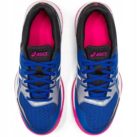 Tênis Asics Gel-Rocet 9 blue 1072A034 400 feminino para voleibol azul azul marinho 1