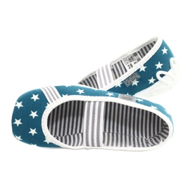 Calçados infantis Befado 193X066 branco azul 5