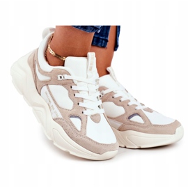 Calçado desportivo feminino Big Star GG274657 bege 2