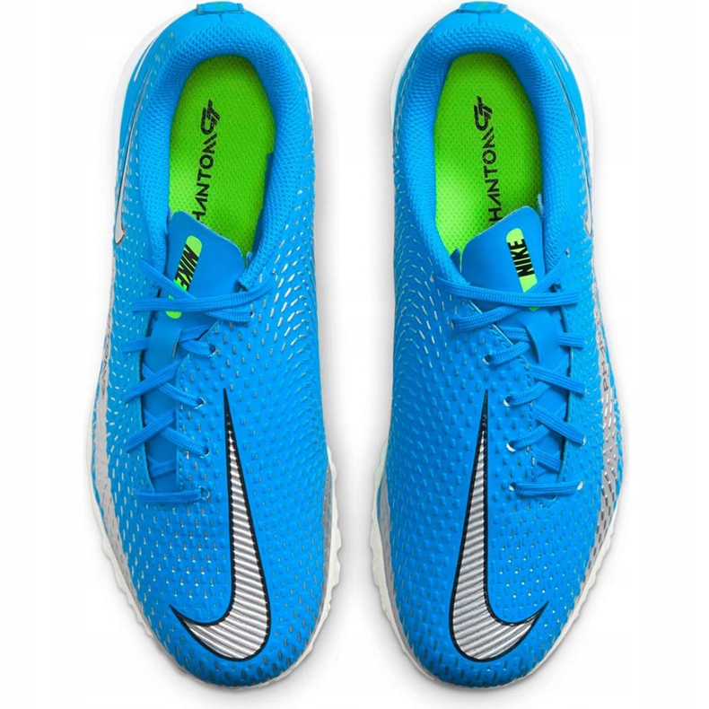 Chuteira Nike Phantom Gt Academy Tf Junior CK8484 400 azul azul 1