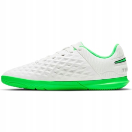 Chuteiras Nike Tiempo Legend 8 Club Ic Jr AT5882 030 branco branco 1