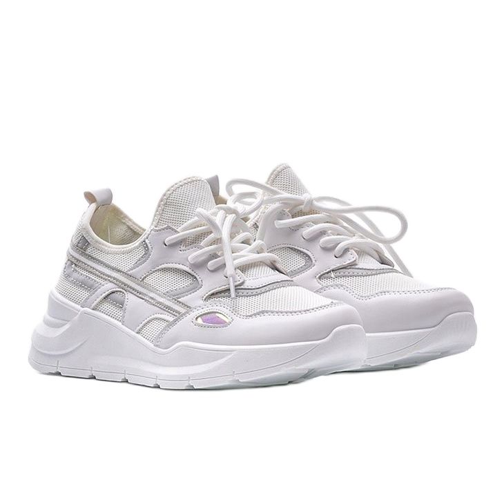 Tênis esportivos White Lativia branco cinza 1