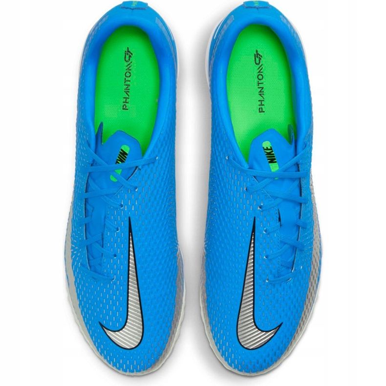 Chuteira Nike Phantom Gt Academy Tf CK8470 400 azul azul 1