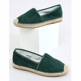 Alpargatas femininas verdes M-515 DK.GREEN 1