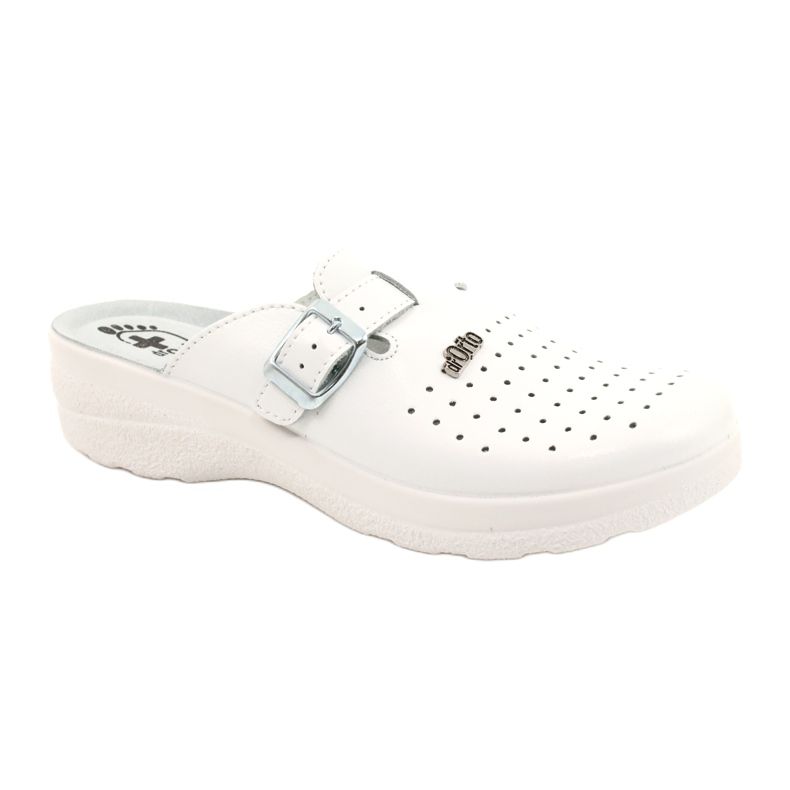 Sapatos femininos Befado ORTO 157D004 branco 1