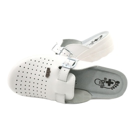Sapatos femininos Befado ORTO 157D004 branco 5