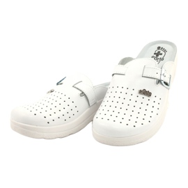 Sapatos femininos Befado ORTO 157D004 branco 3