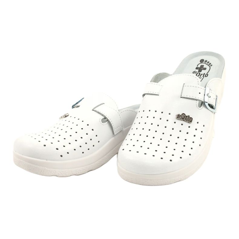 Sapatos femininos Befado ORTO 157D004 branco 3